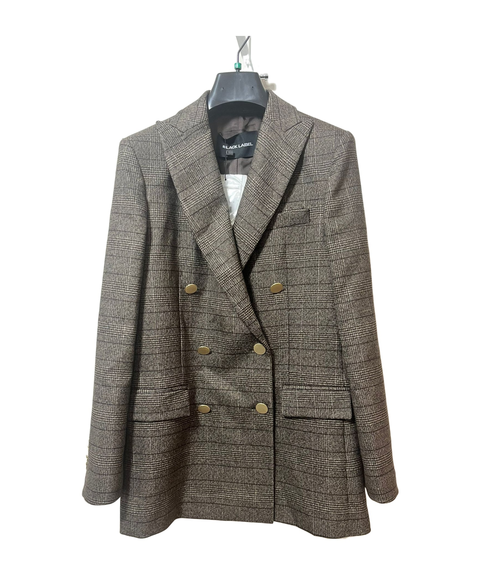 Rundholz Black Label Long-sleeved Suit Coat In Gray
