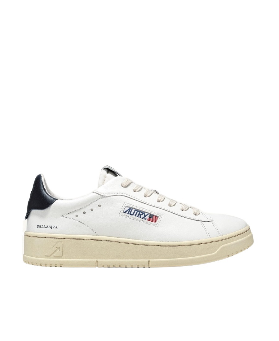 Autry Dallas Low-top Sneakers In White