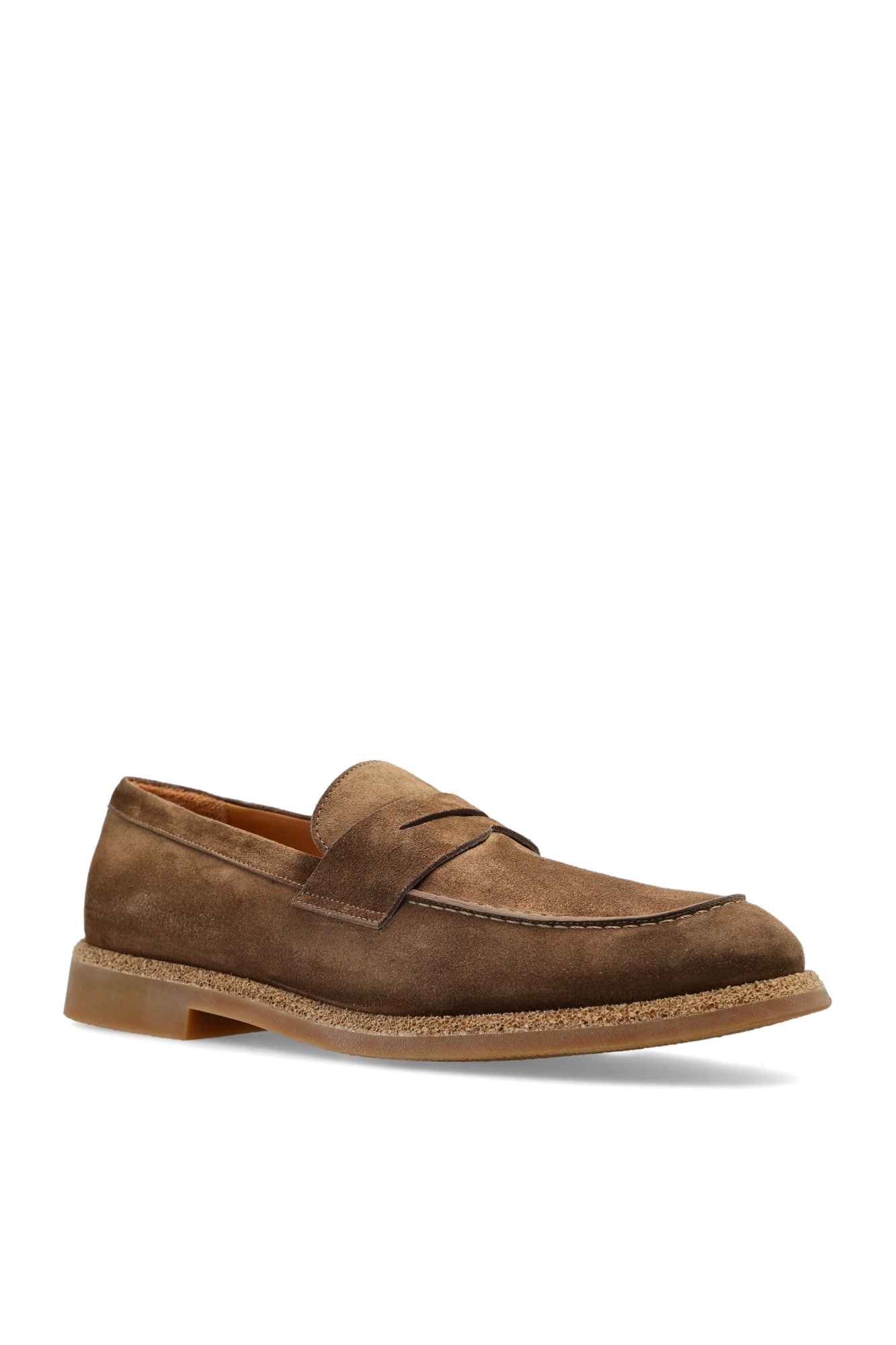 ELEVENTY SUEDE LOAFERS