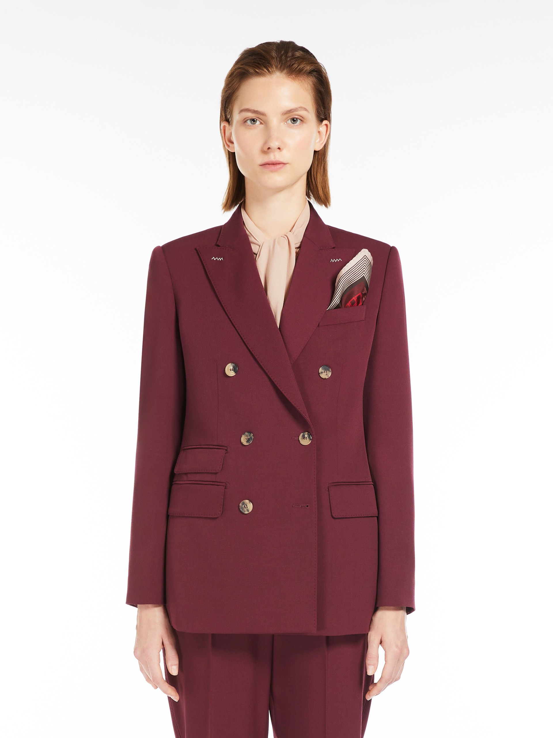 Max Mara Wool Double-breasted Blazer