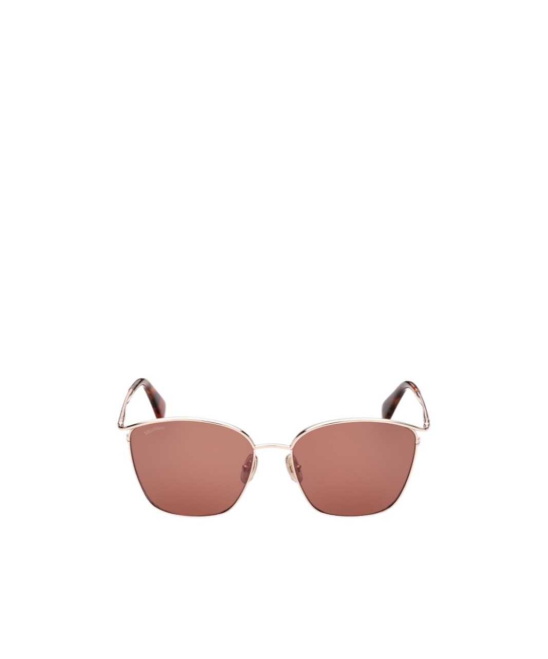 Shop Max Mara Square Frame Sunglasses In Pink
