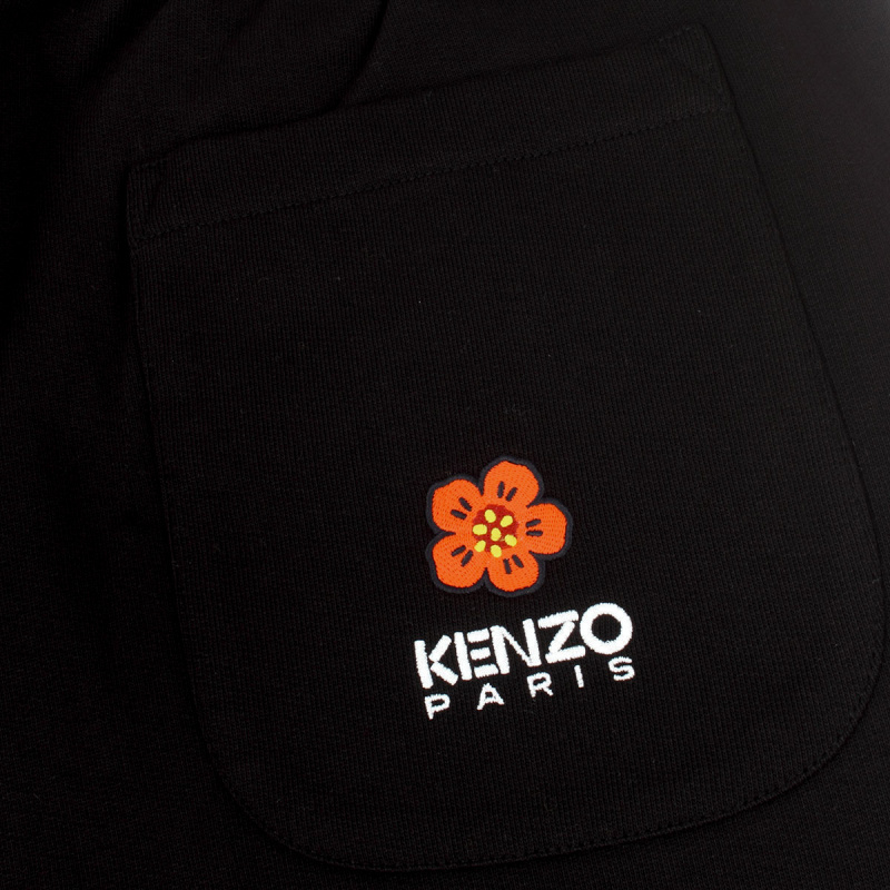 Kenzo Elastic Waist Sweatpants In Black