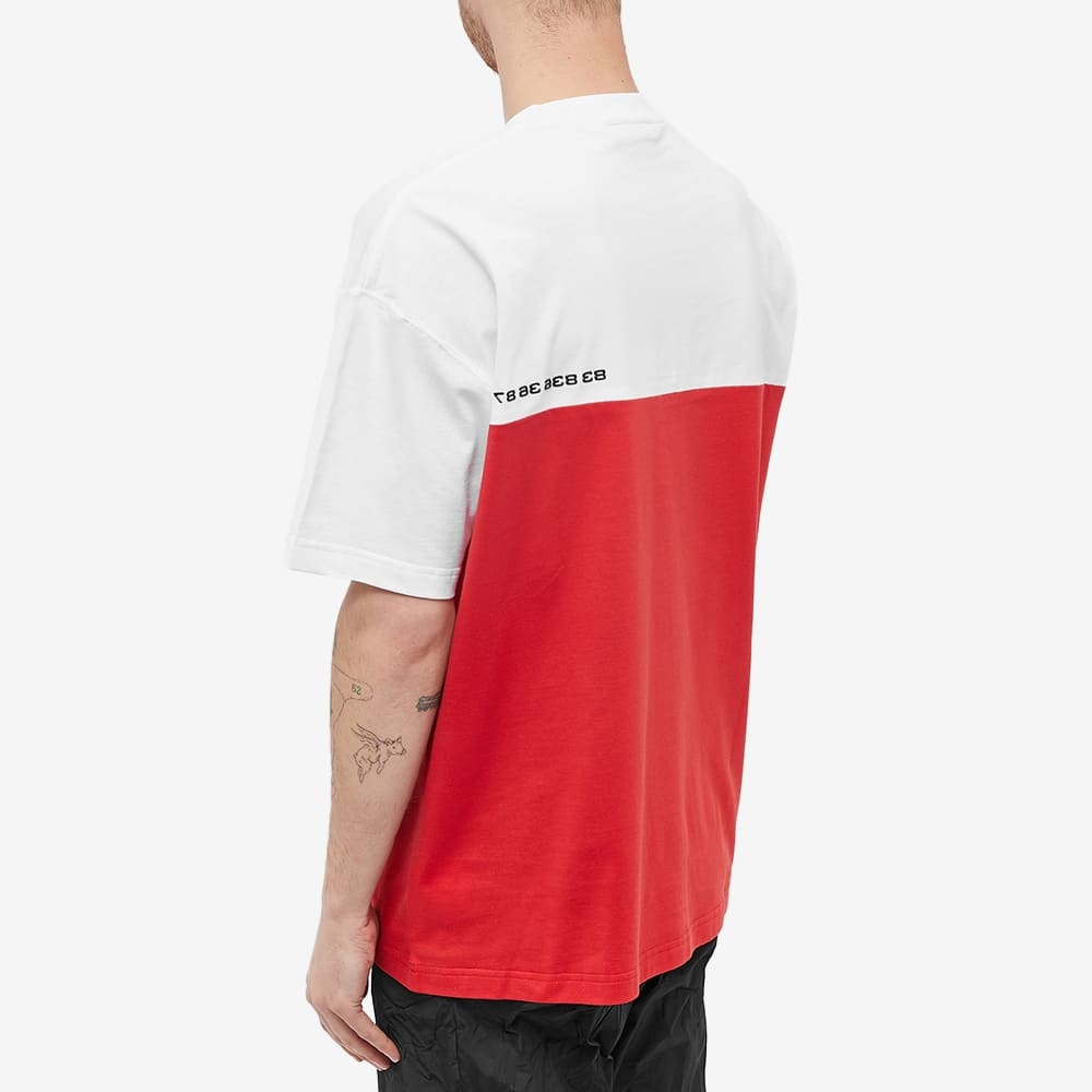 VTMNTS NUMBERING COLOR MATCHING T-SHIRT