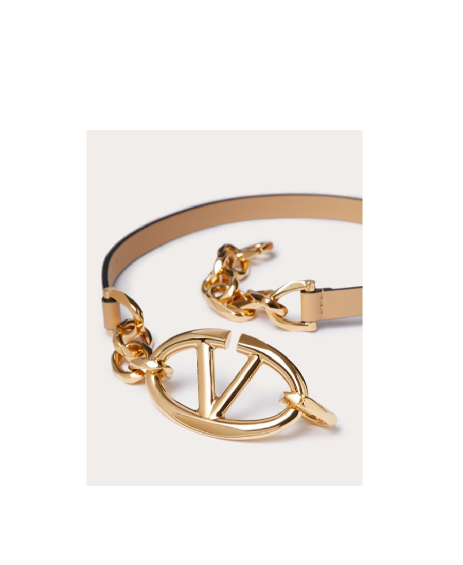 VALENTINO GARAVANI VLOGO MOON SHINY CHAIN BELT