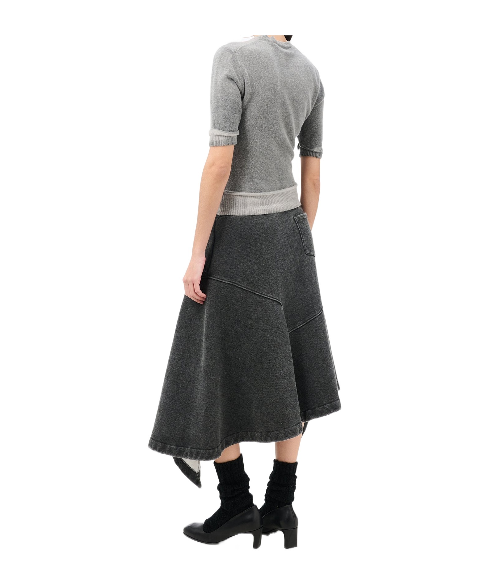 Our Legacy Grey Spray Dye Cherub Wool In Gray