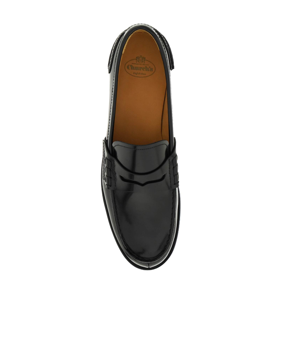 Church's Pembrey Leather Loafers In Black