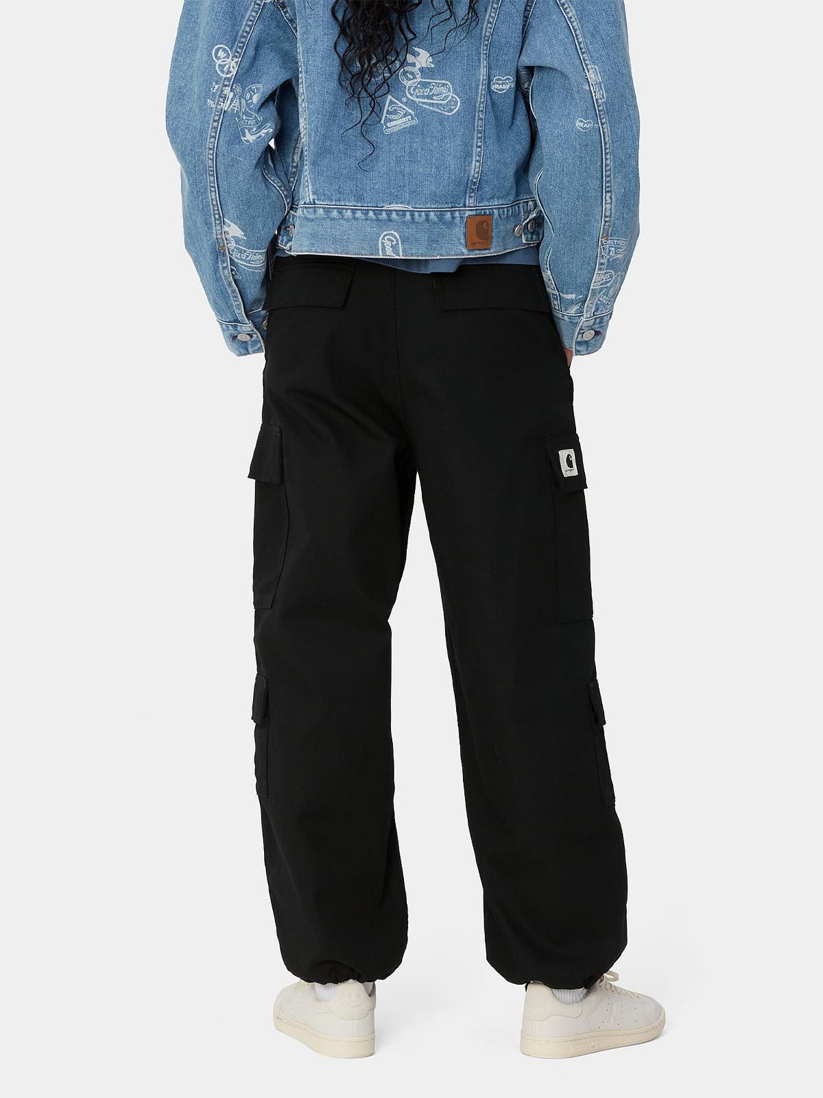 Carhartt Belt-loop Casual Pants In Black