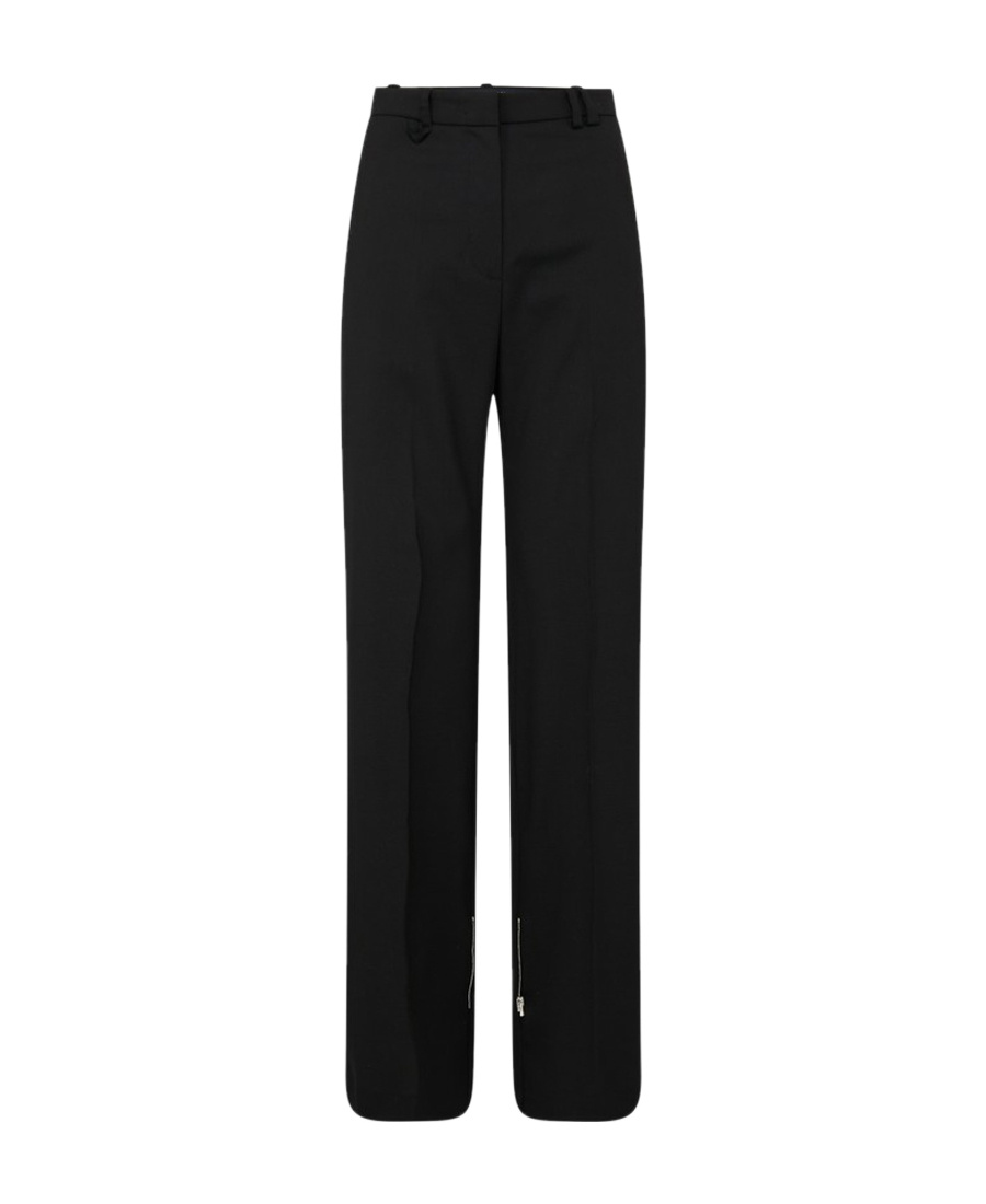 Jacquemus Tapered-leg Trousers In Black