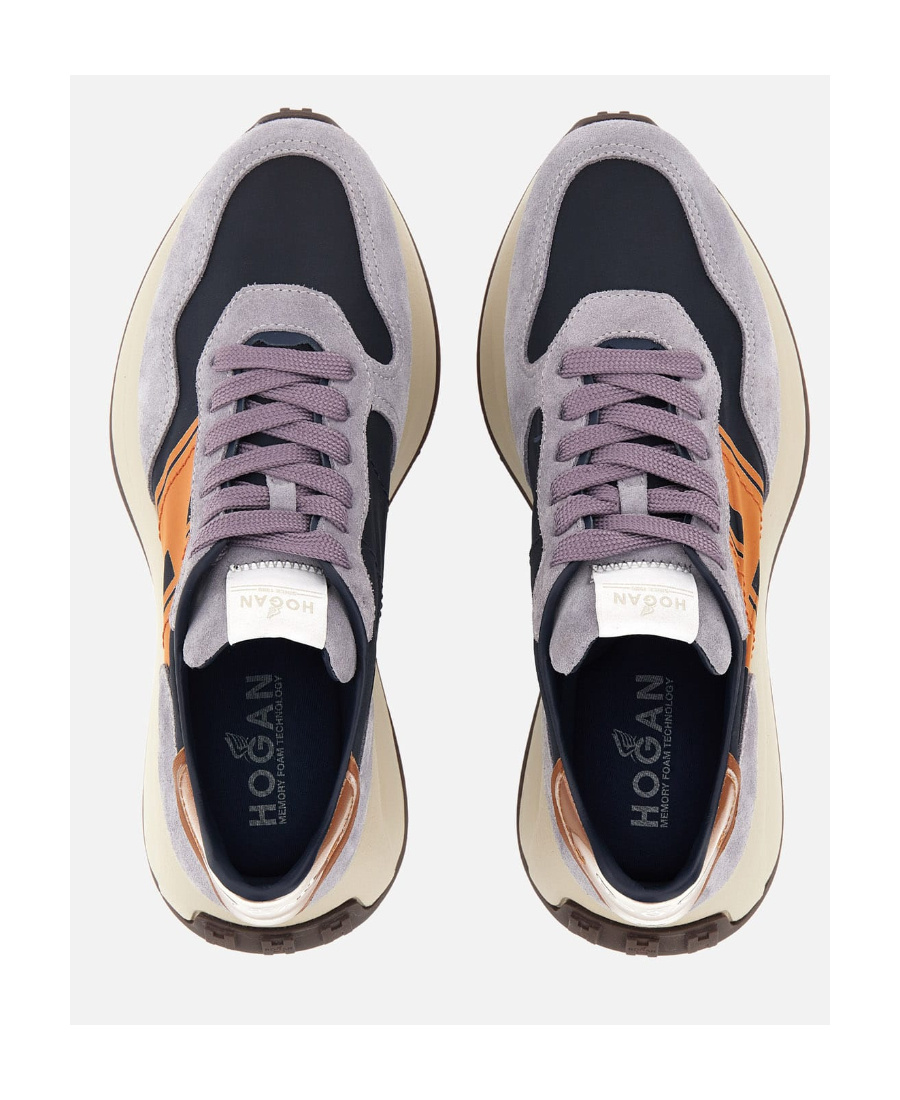 Hogan H641 Low-top Sneakers In Gray