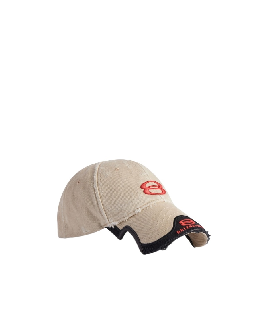 Balenciaga Beige Under Armour Edition Double Unity Cap In Neutral