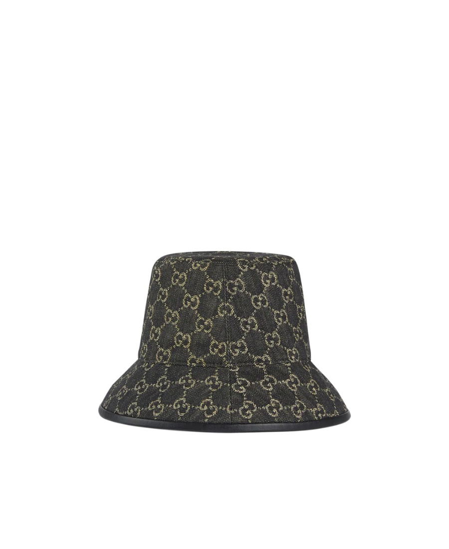 Gucci Gg-canvas Bucket Hat In Black