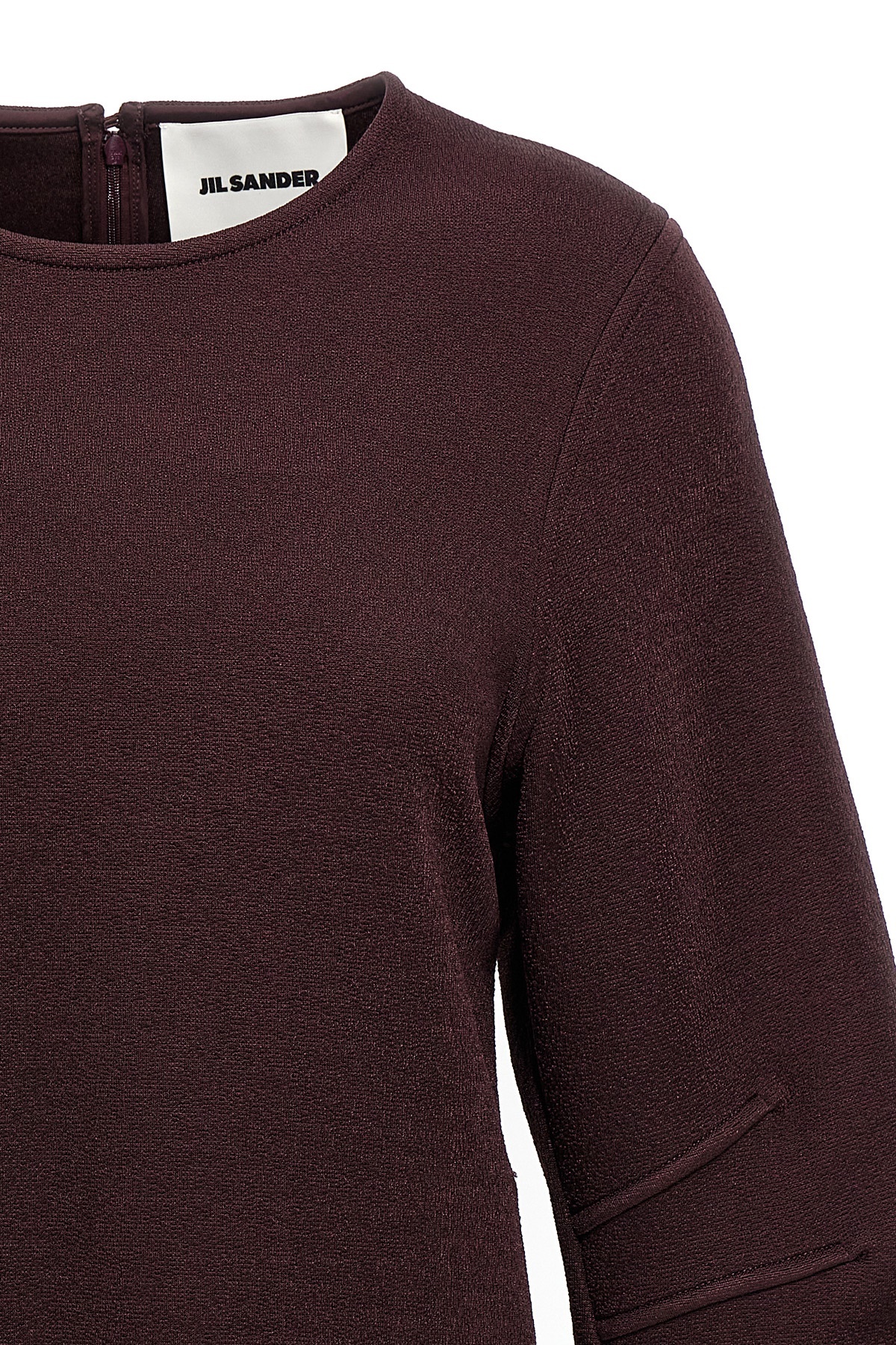 JIL SANDER TEXTURED SWEATSHIRT