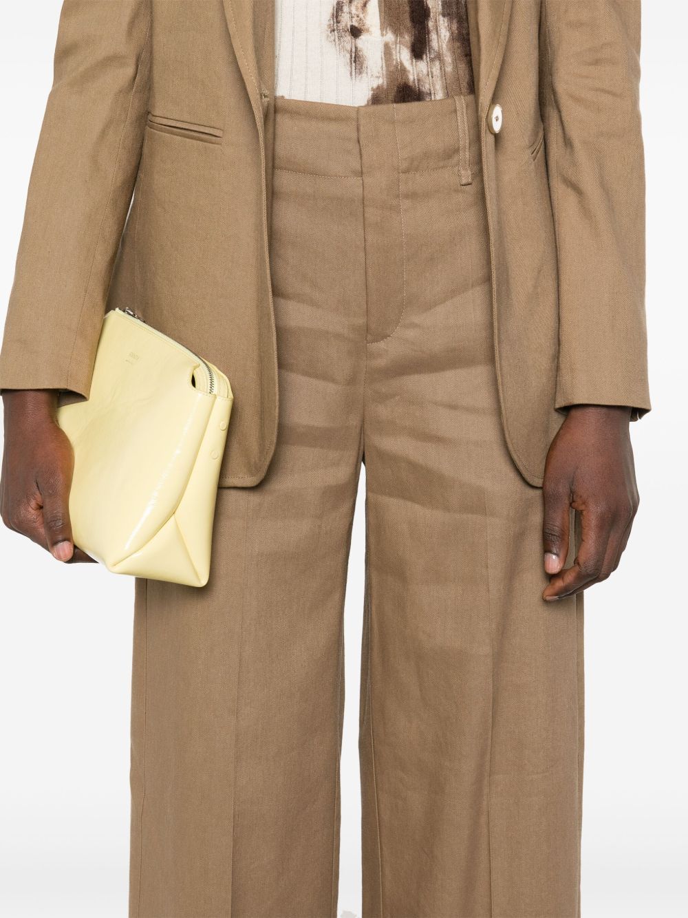 ALYSI STRAIGHT TROUSERS 
