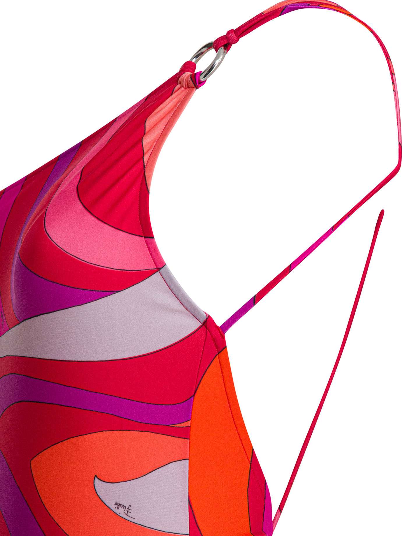 Shop Emilio Pucci Marmo-print Swimsuit