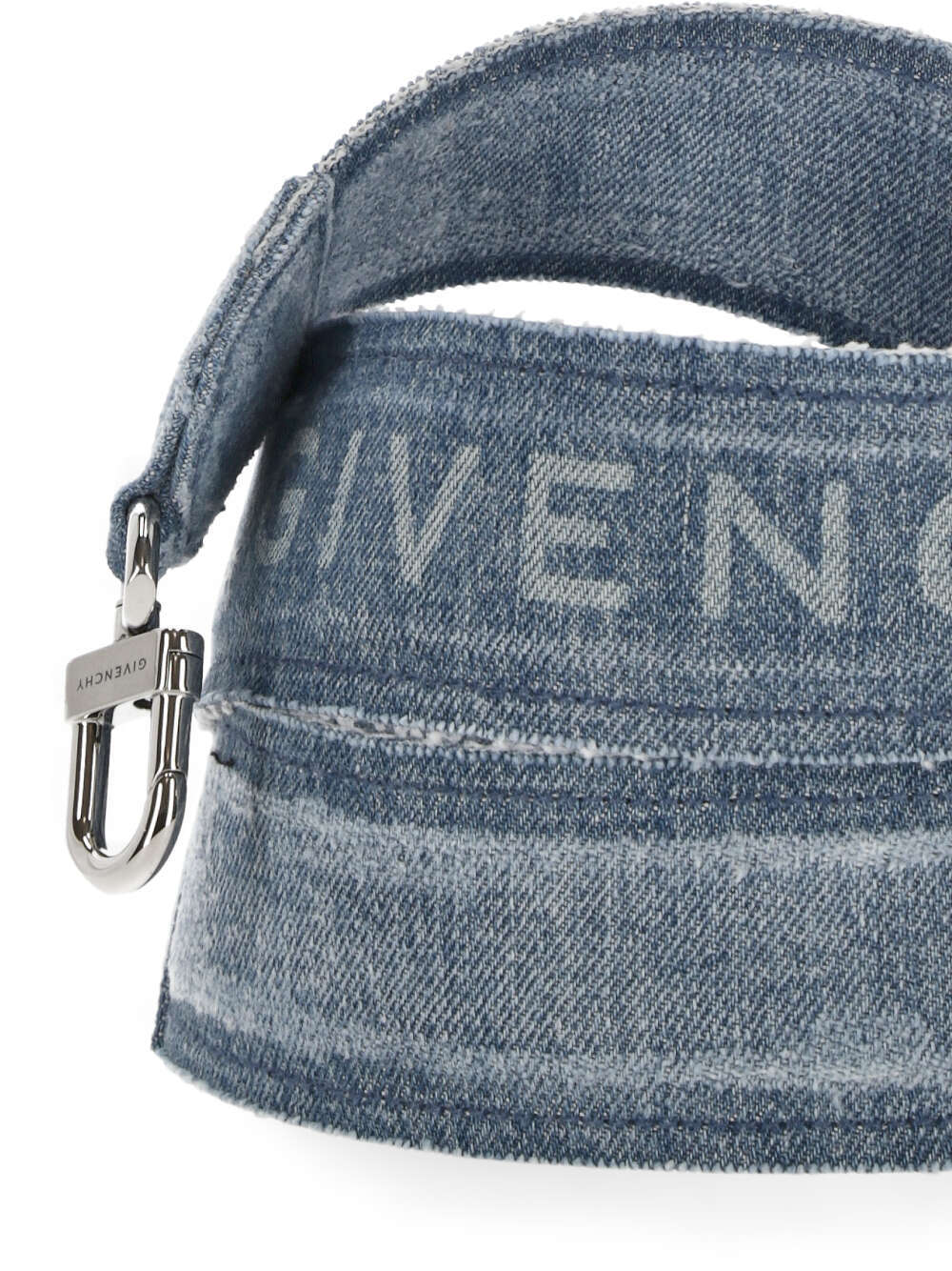 Givenchy Logo Denim Strap In Red