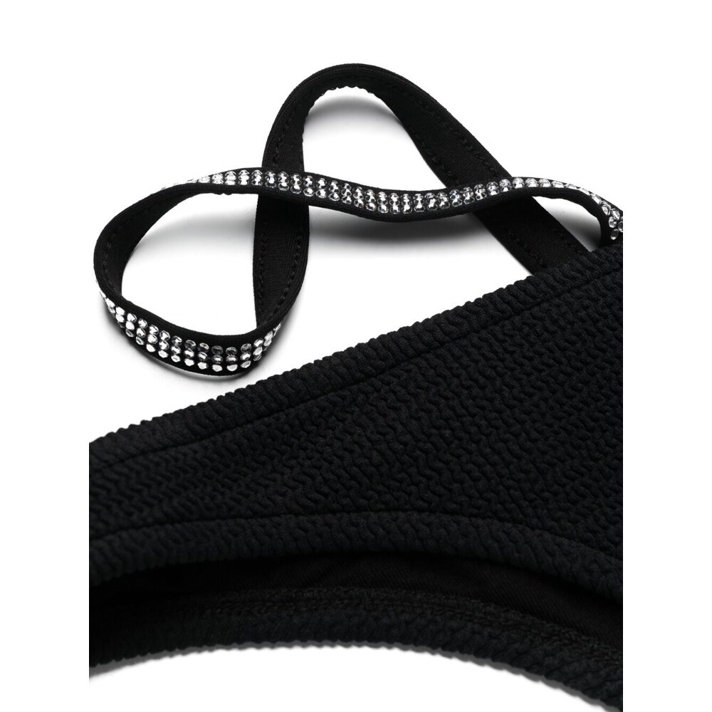 Heron Preston Logo Swimming Trunks In Black