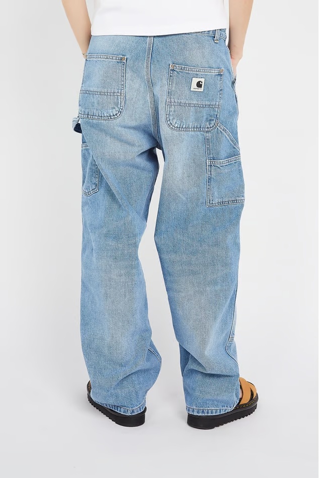 Carhartt Double Knee Pant In Blue