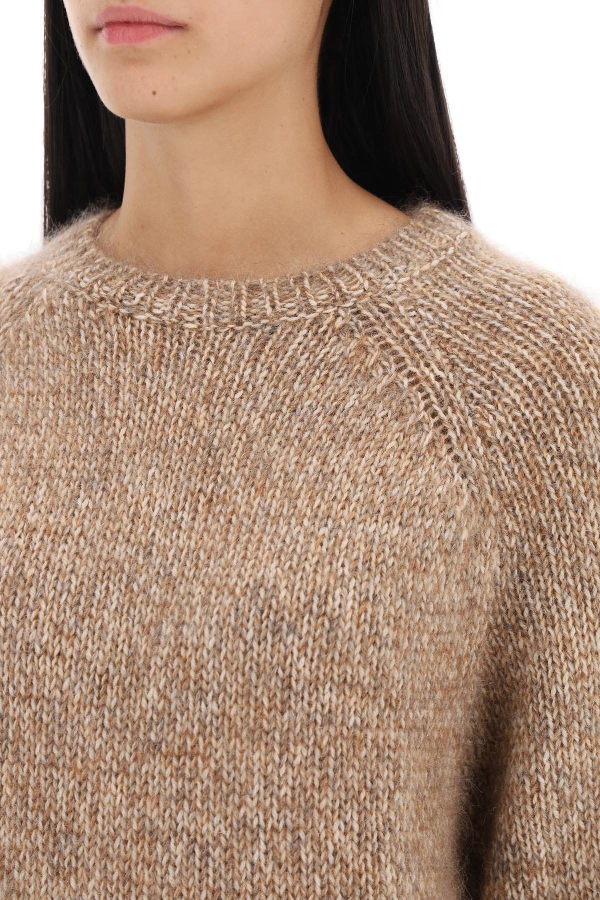 TOTÊME MÉLANGE WOOL-BLEND JUMPER