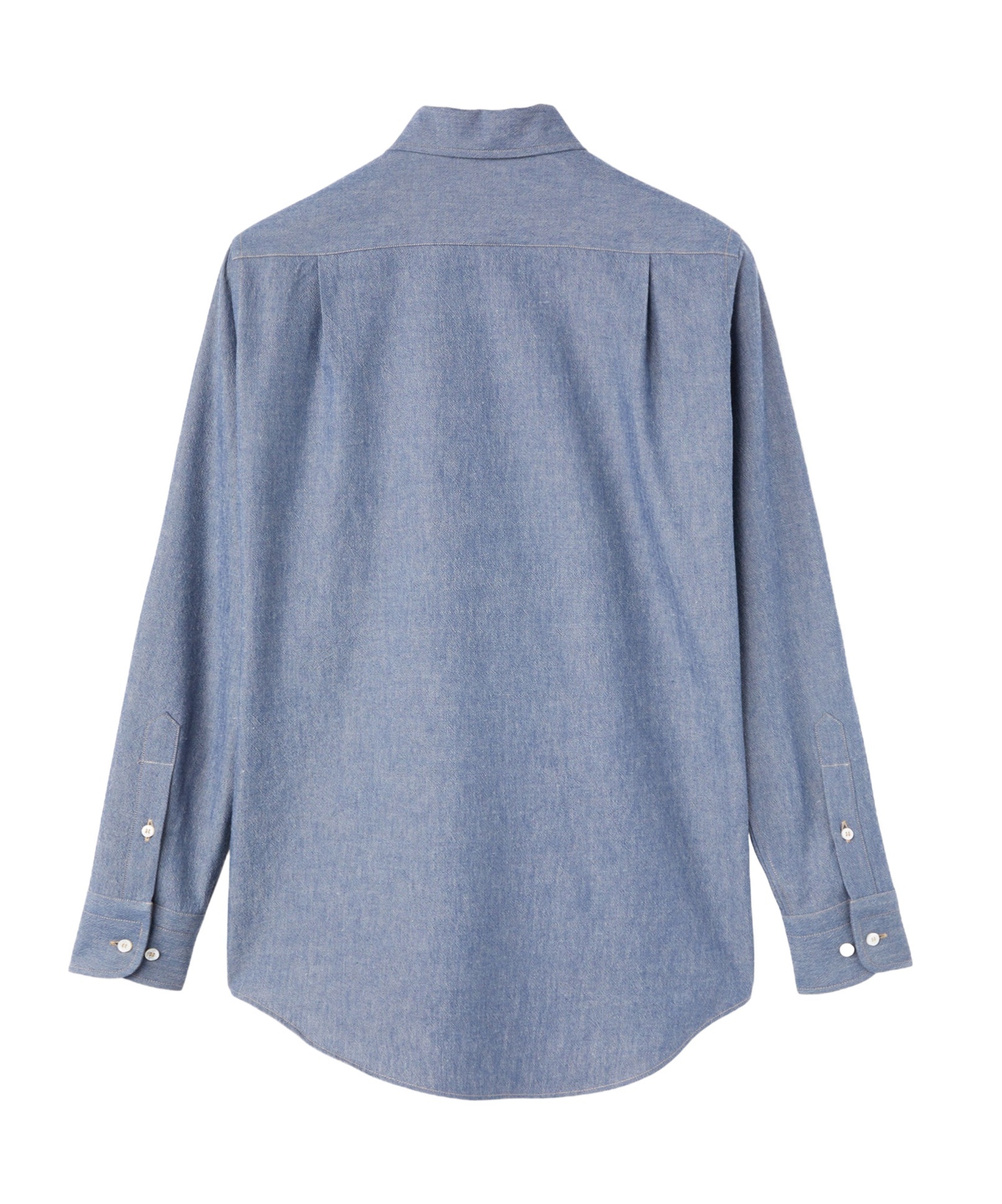 Loro Piana Long-sleeved Shirt In Blue