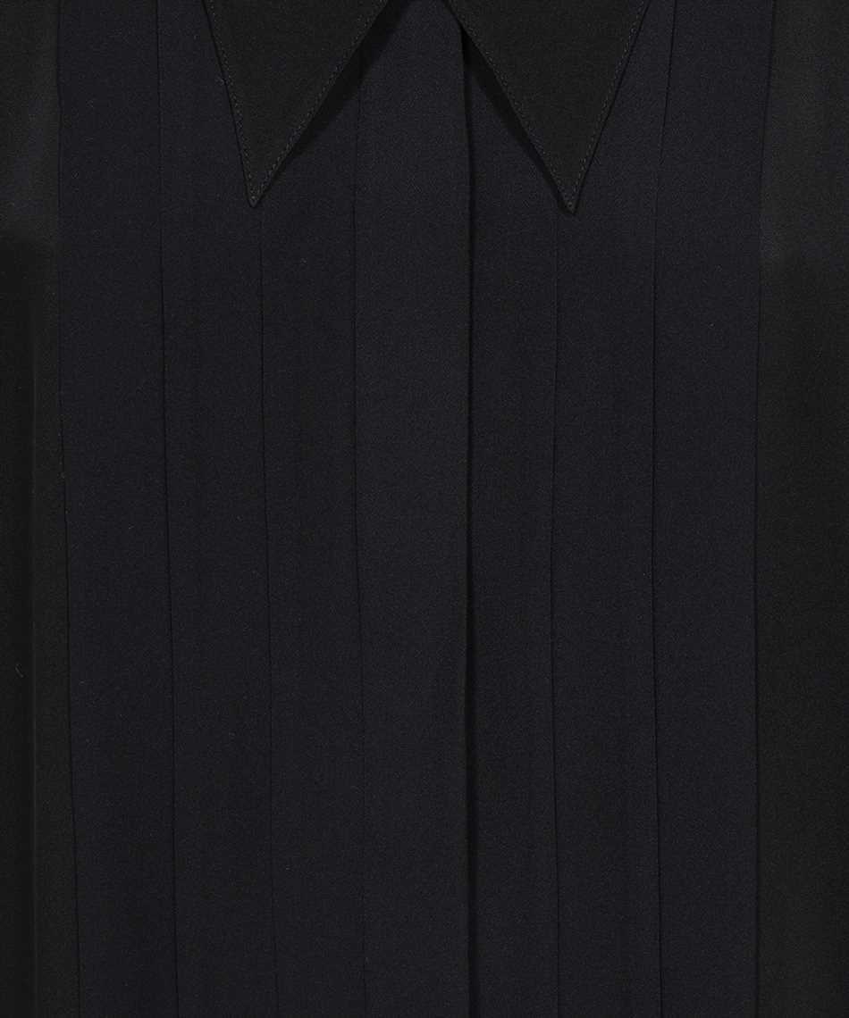 Khaite The Dorian Silk Shirt In Black