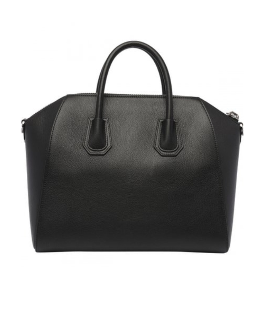 Givenchy Mini Antigona Bag In Grained Leather In Black