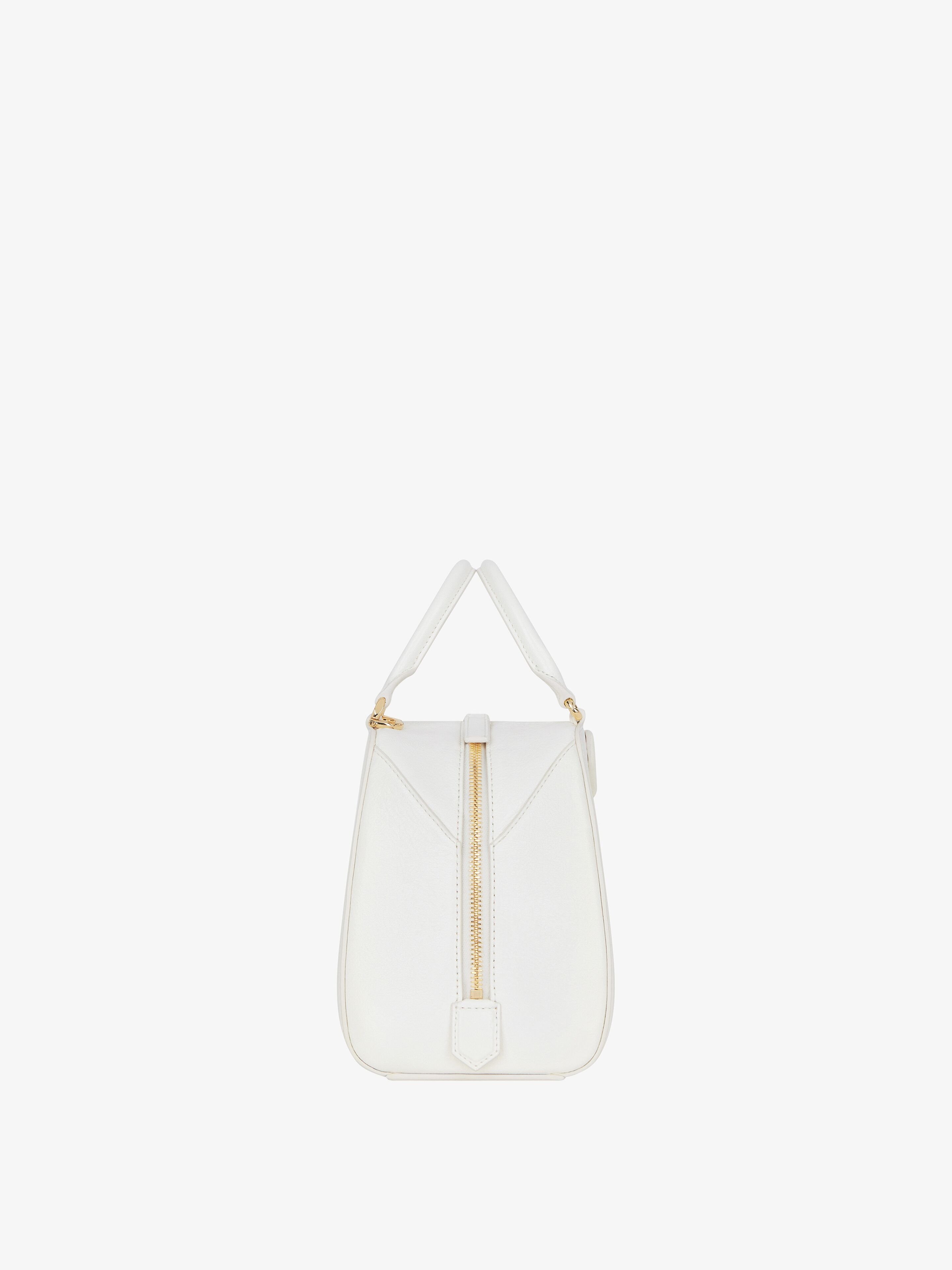 Givenchy Mini Antigona Cube Bag In White