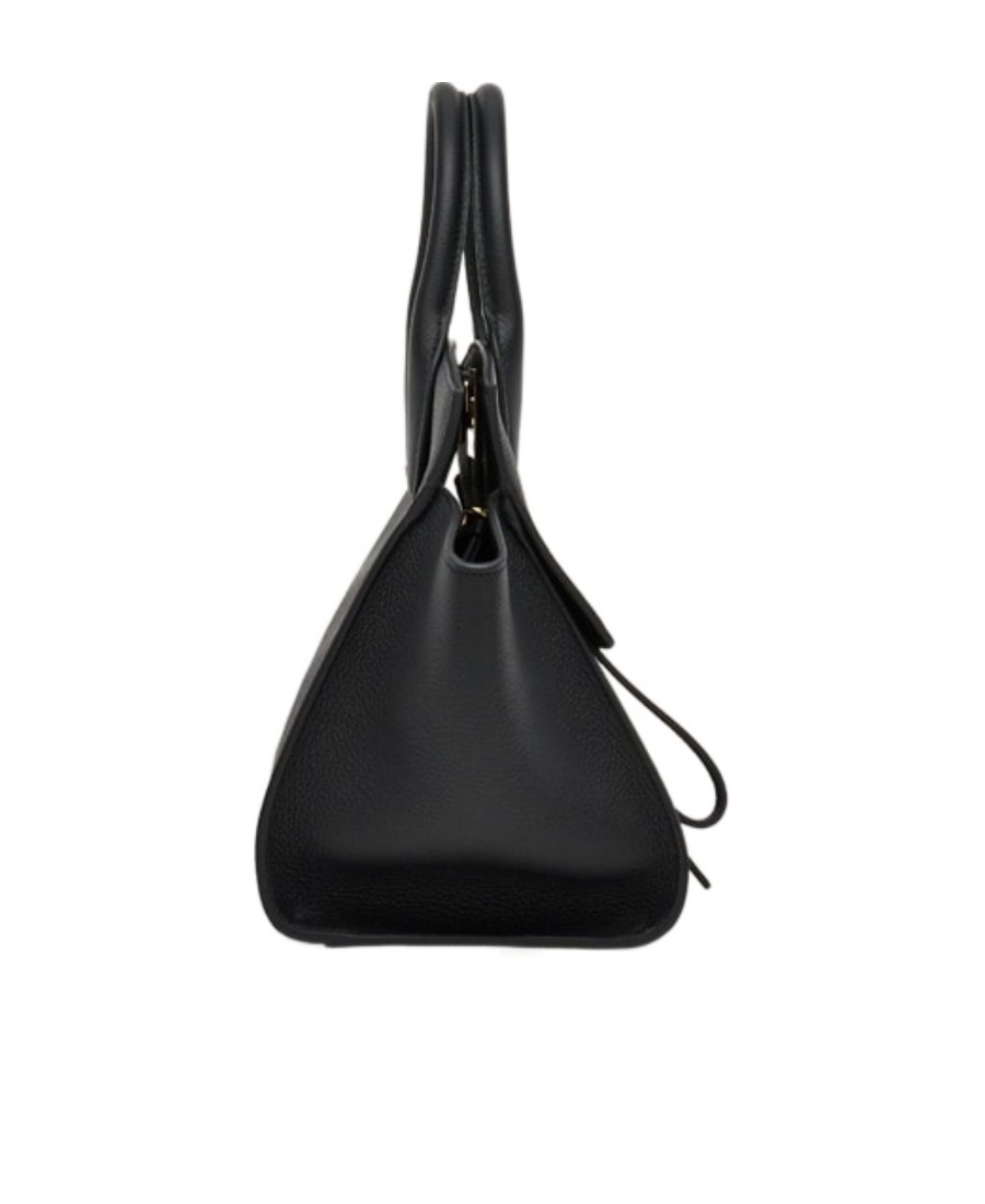 Ferragamo Salvatore  Studio Gancini Tote Bag In Black
