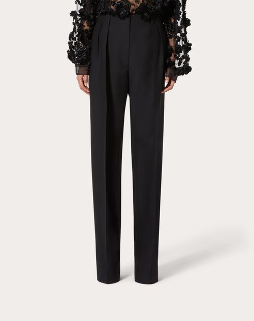 Valentino Crepe Couture Trousers
