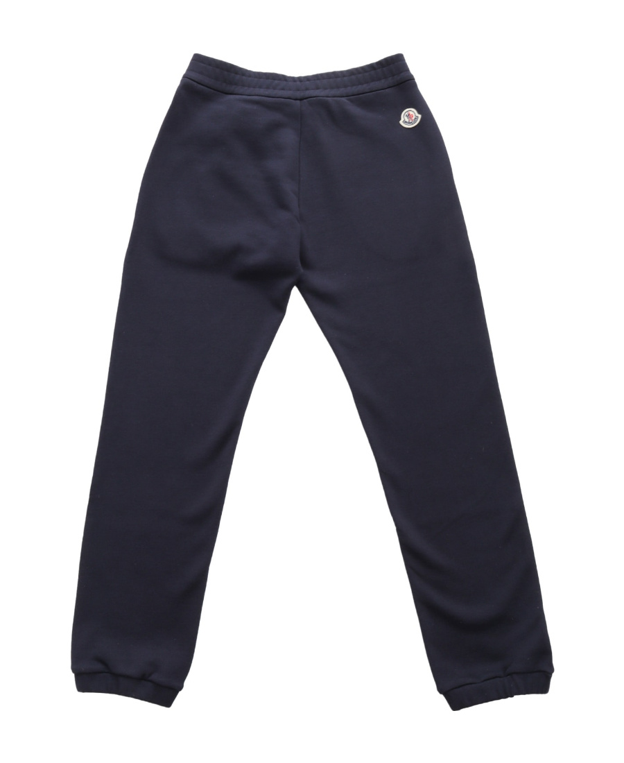 Moncler Logo-patch Track Pants In Blue