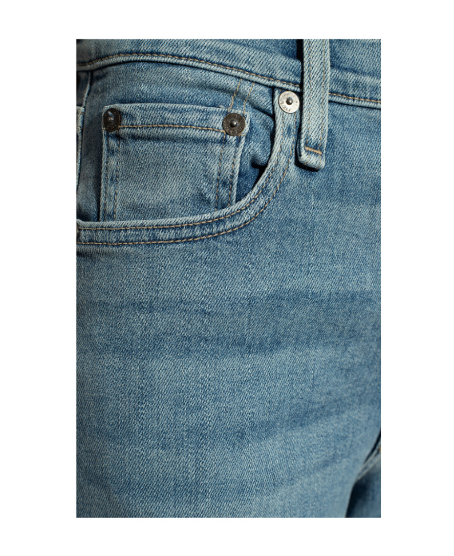Rag & Bone Whitney Sophie High-rise Wide-leg Jeans In Blue