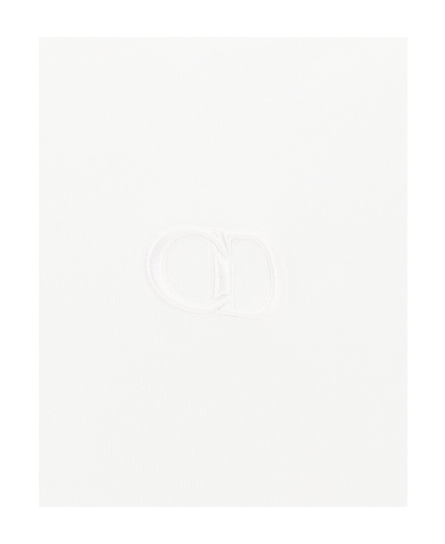 Dior Homme Logo Detailed Crewneck T-shirt In White