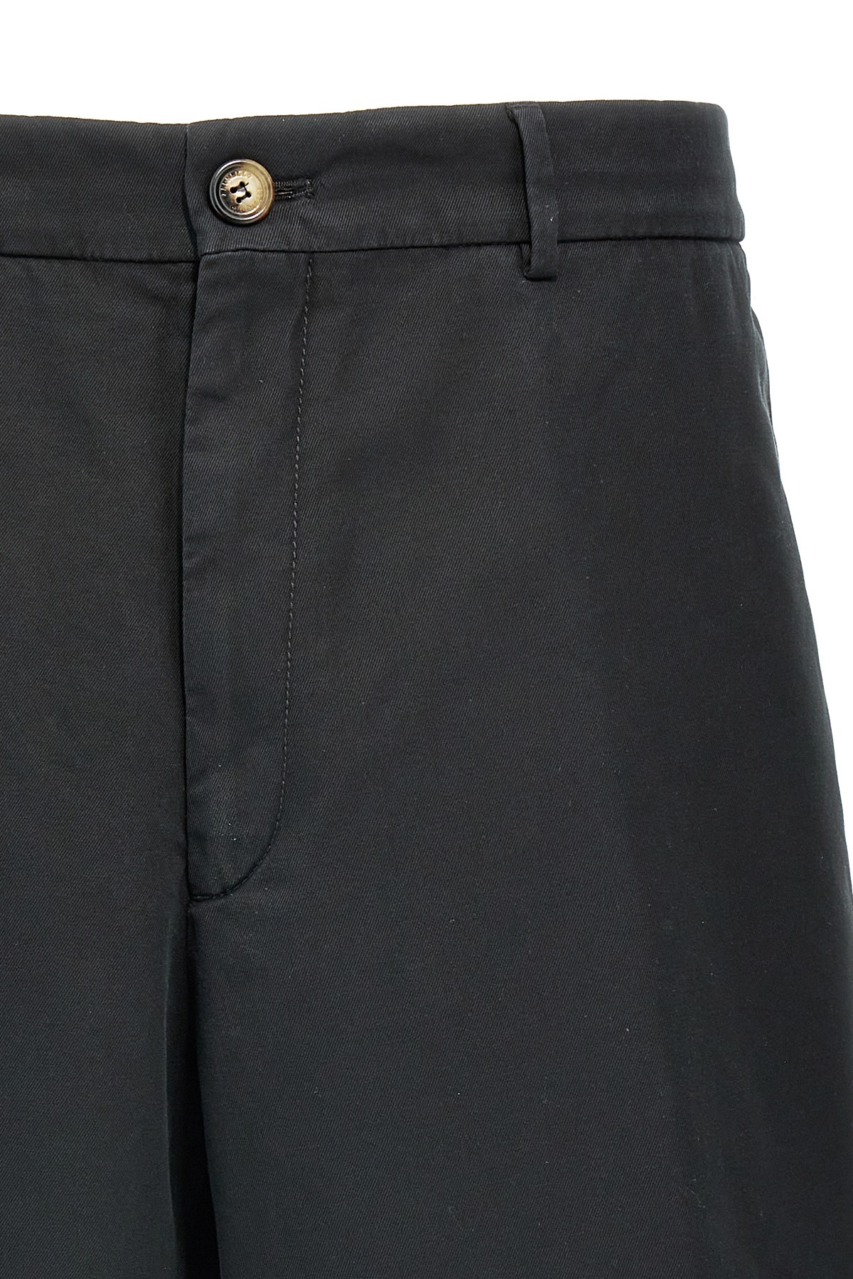 Brunello Cucinelli Classic Bermuda Shorts In Black