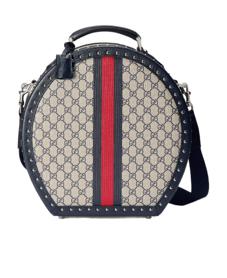 Gucci Savoy Small Hat Storage Box In Multi