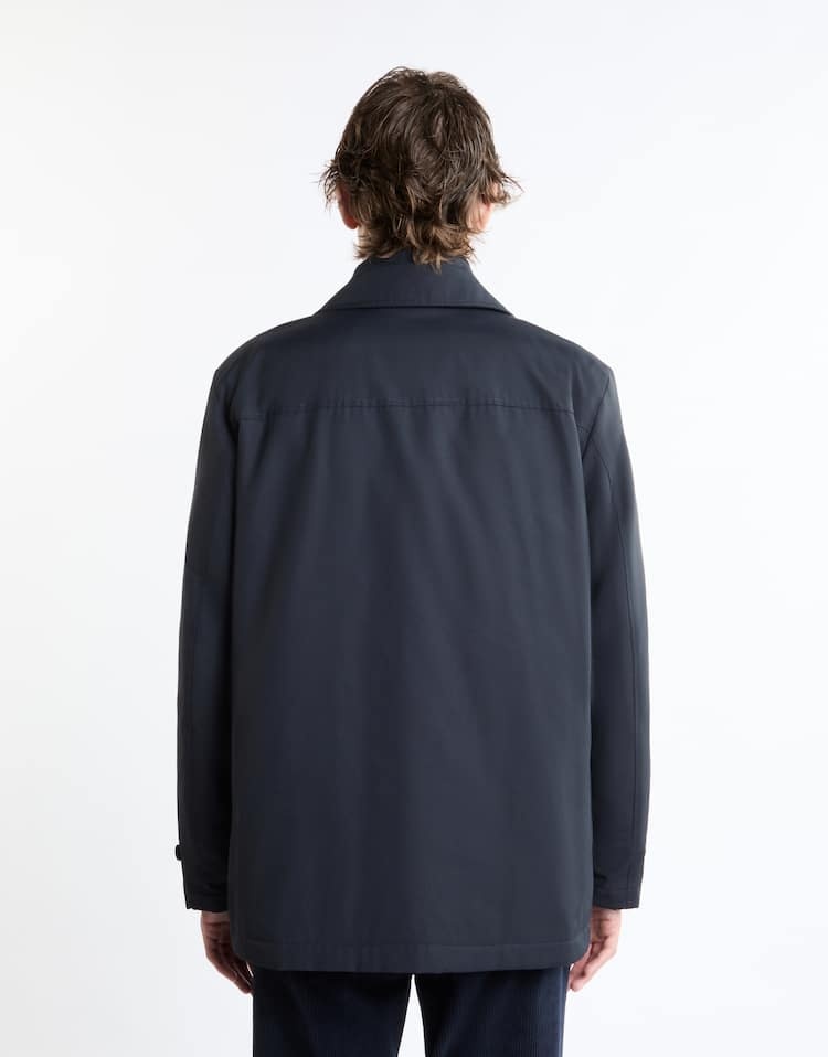 Fay Morning Coat In Black