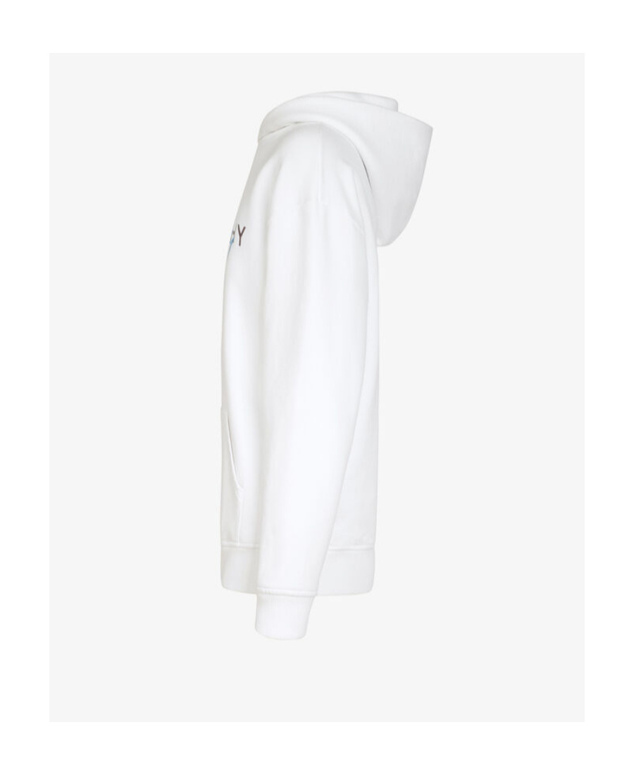 Givenchy Embroidered Logo Hooded Sweatshirt In White