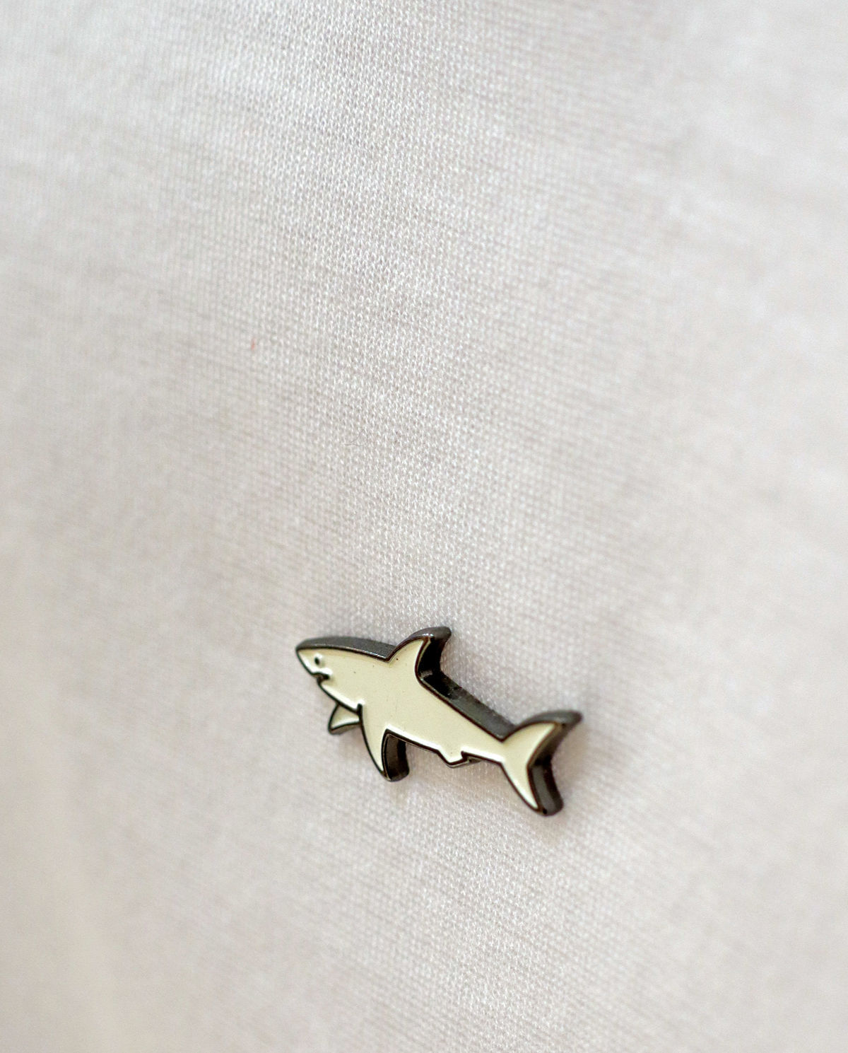 Paul & Shark V-collar Short-sleeved T-shirt In White