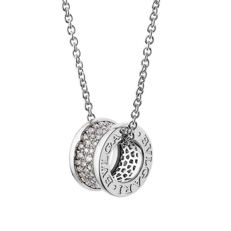 Bvlgari B.zero1 Necklace Series In Gray