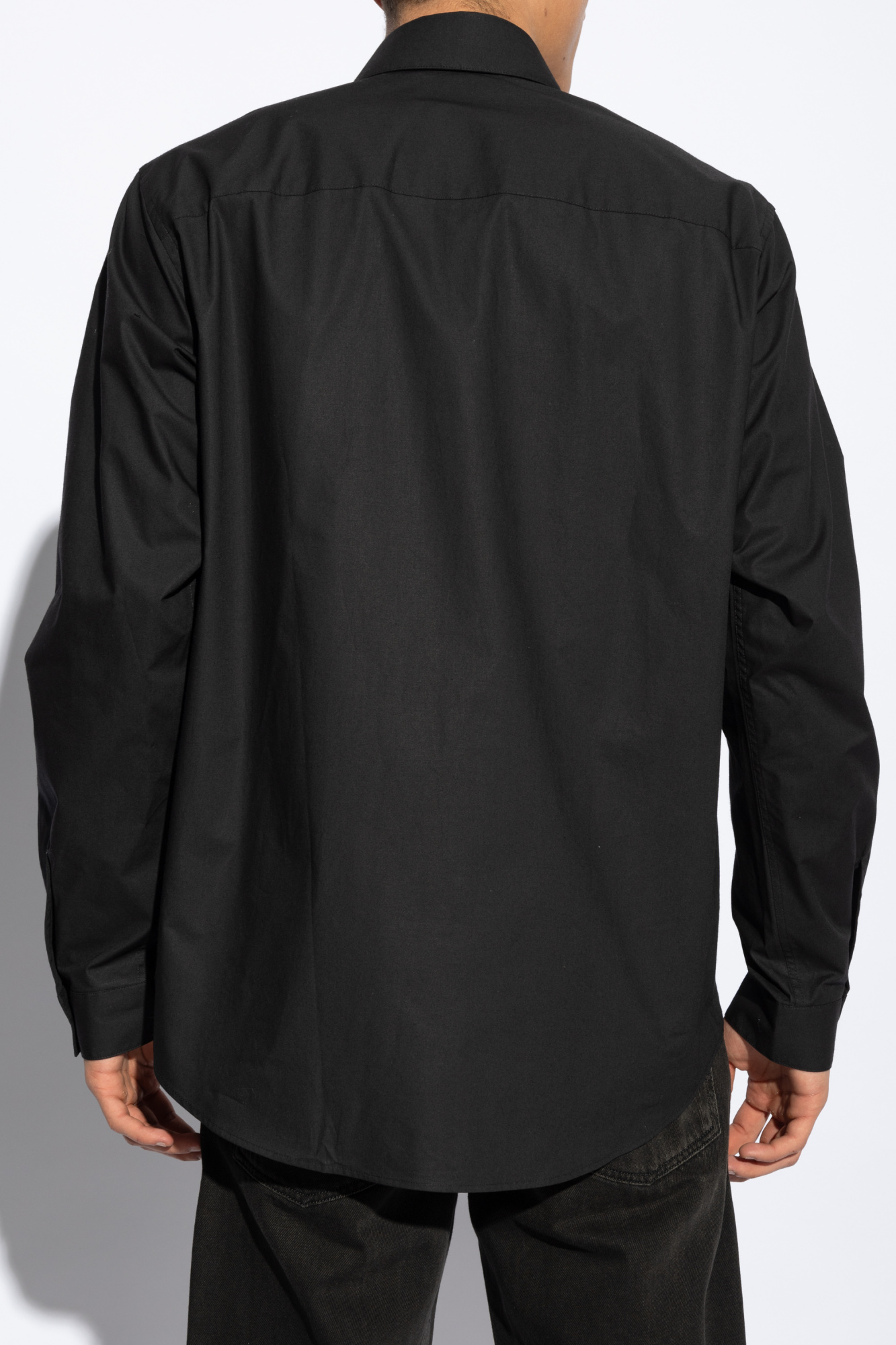Diesel S-simply-d Shirt In Black
