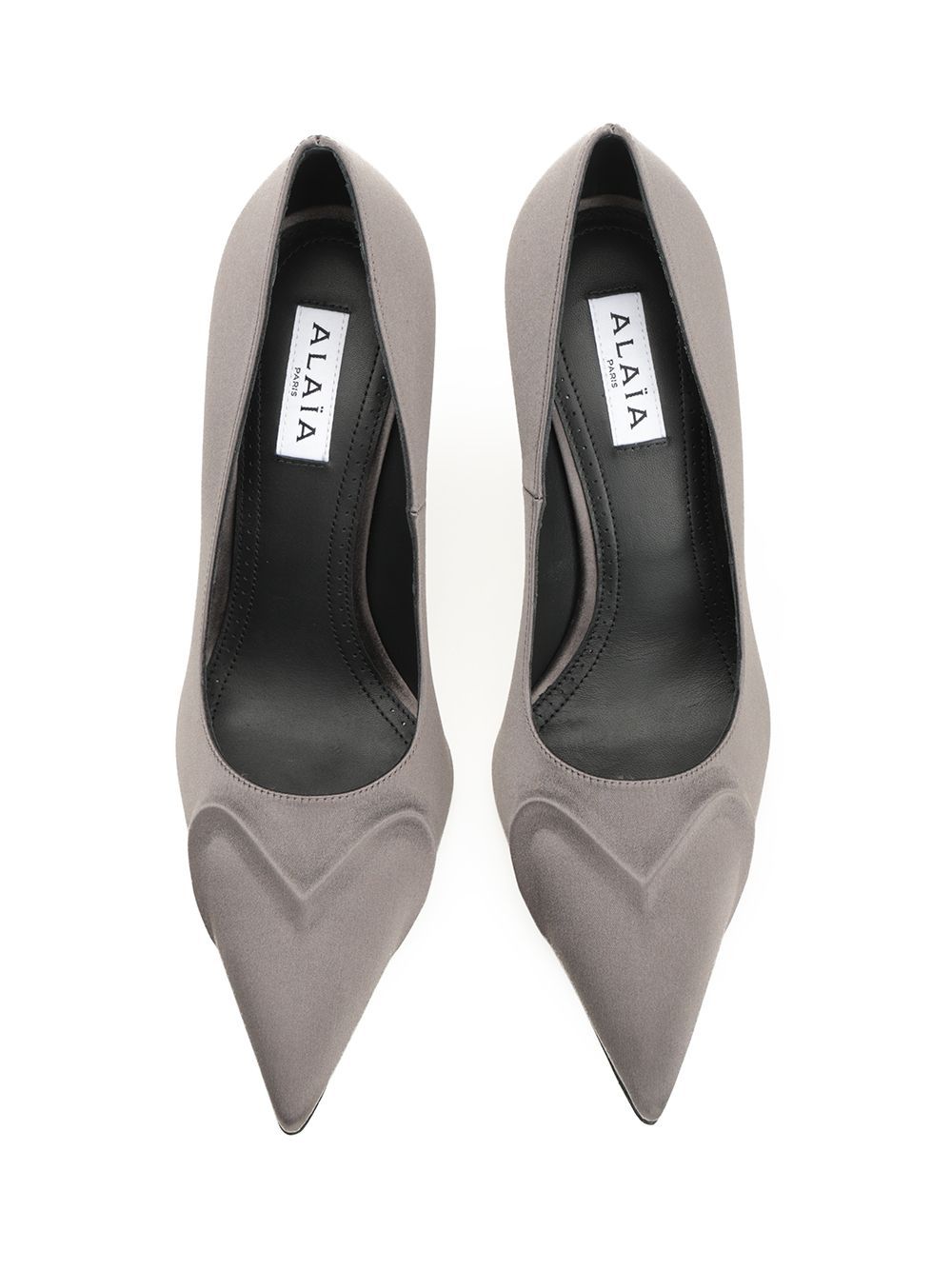 Alaïa Pointed High Heels In Gold