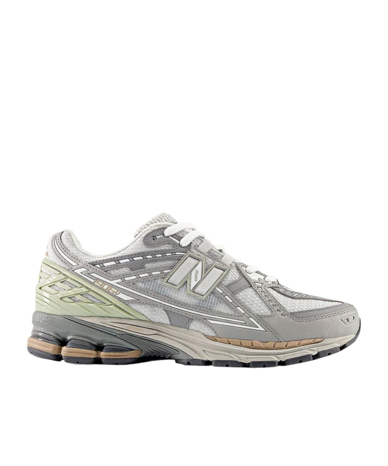 New Balance Lace Up Sneakers In Gray