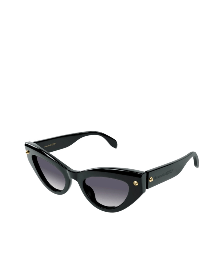 Alexander Mcqueen Eyewear Cat-eye Frame Sunglasses In Black