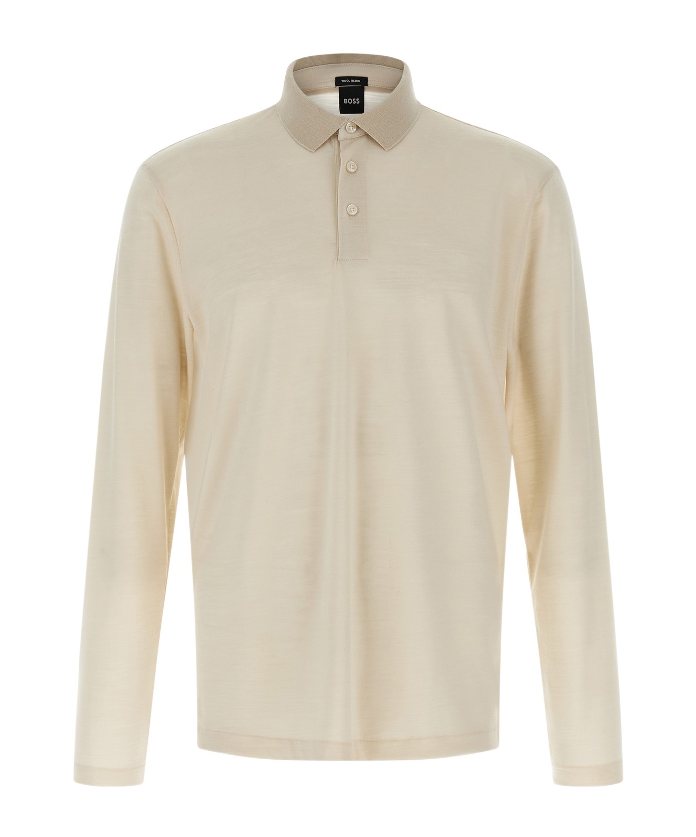 Hugo Boss Beige H-pado 110 Polo Shirt In Neutral