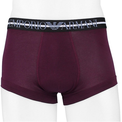 Emporio Armani Three-piece Suit Of Logo Underwear In Black