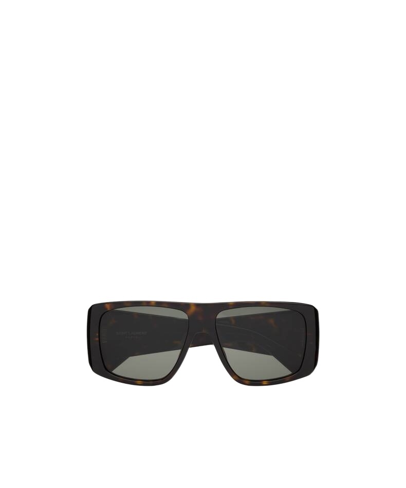 Saint Laurent Full Frame Sunglasses In Brown