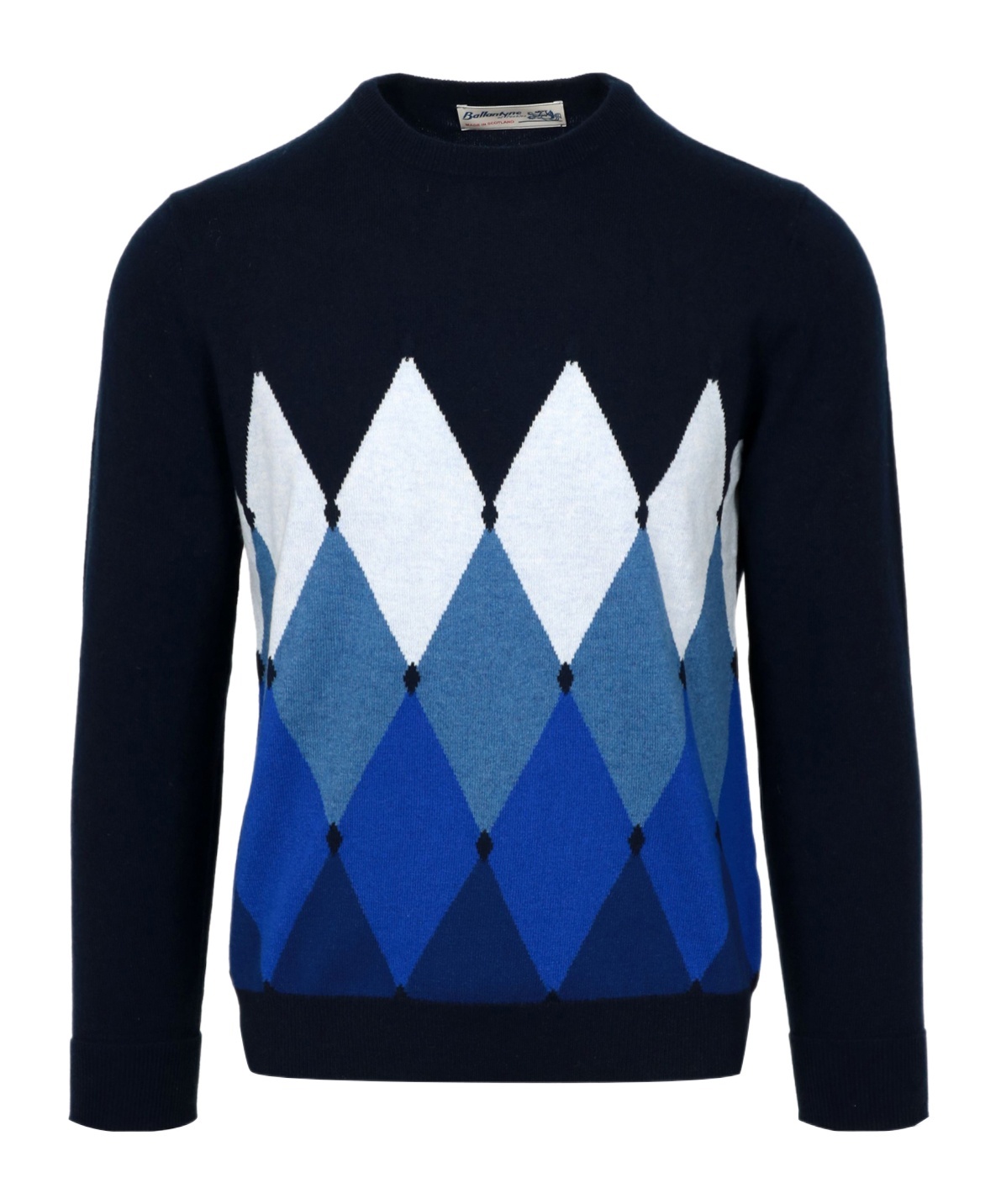 Ballantyne Long-sleeved Sweater In Black