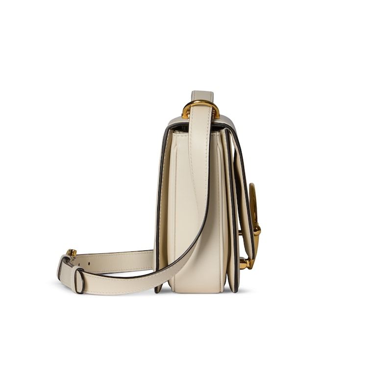 Gucci Siena Small Shoulder Bag In White