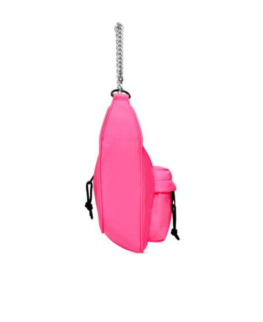 Balenciaga Raver Medium Chained Shoulder Bag In Pink