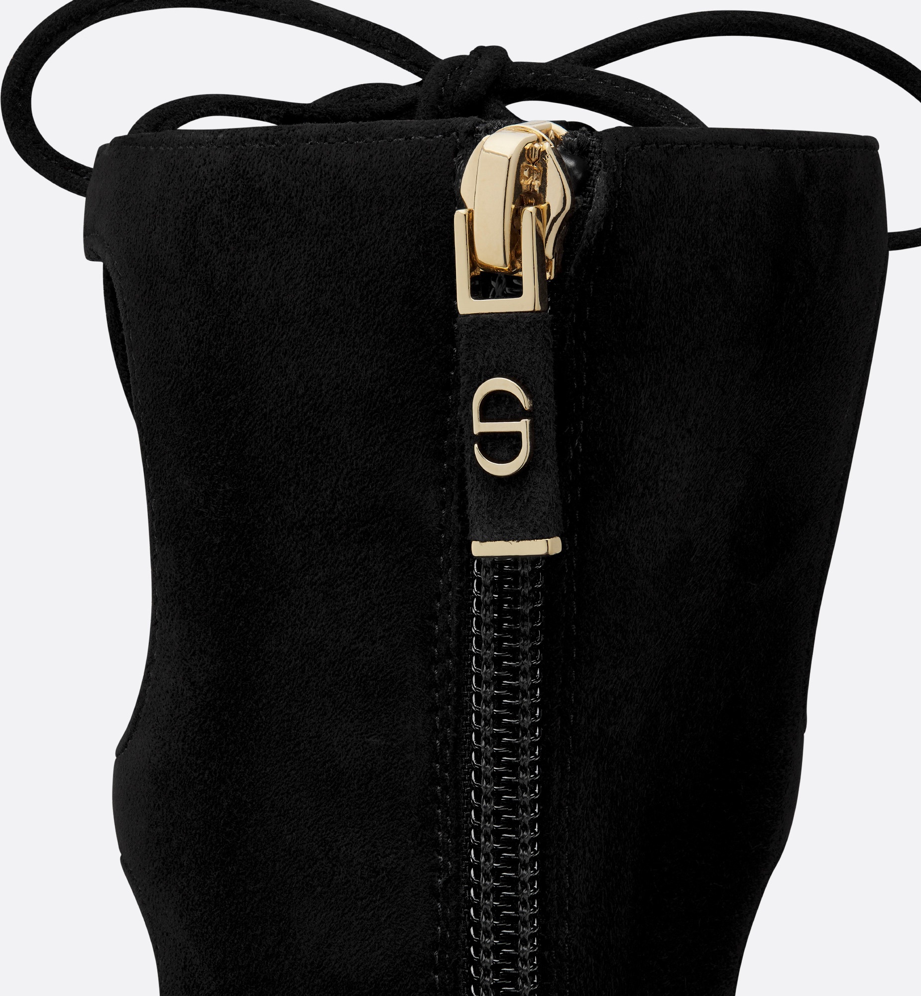 Dior Iver Wedge Heel Short Boots In Black