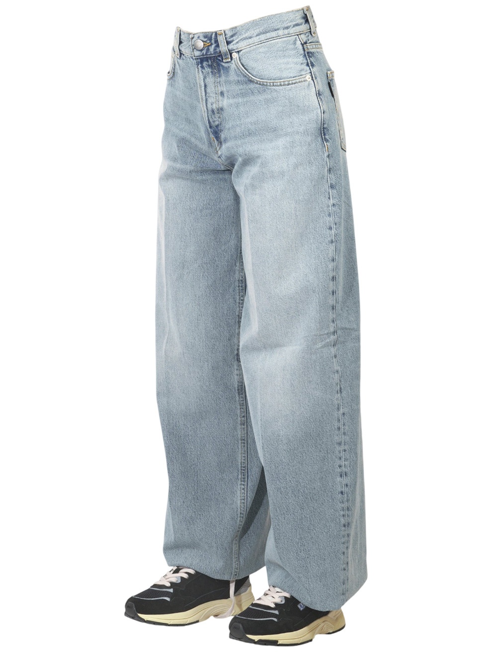 Haikure Wide-leg Jeans In Blue