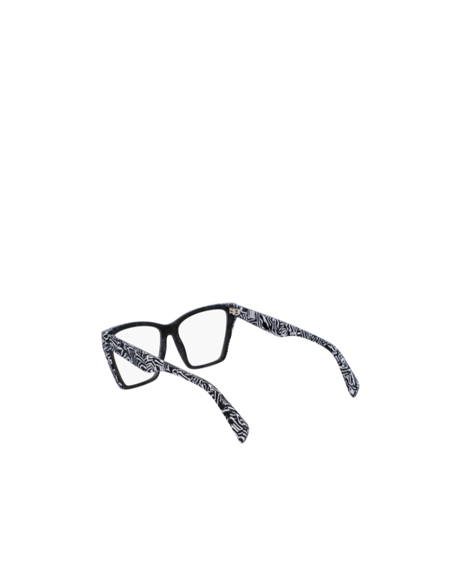 Liu •jo Logo Flat Mirror In Black